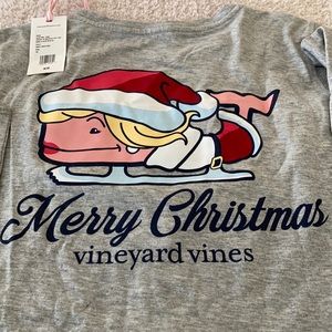 VINEYARD VINES BRAND NEW - NEVER WORN LONG SLEEVES CHRISTMAS T-SHIRT